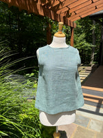 Linen Sleeveless Top