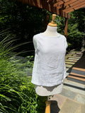 Linen Sleeveless Top
