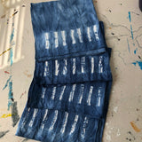 Shibori Hand Dyed Napkins - Set of 4